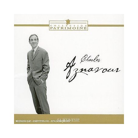 Charles Aznavour - Sa Jeunesse - Audio Cd