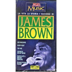 VHS JAMES BROWN LA VITA LA STORIA I SUCCESSI
