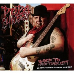 CD POPA CHUBBY BACK TO NEW YORK CITY limited edition deluxe version