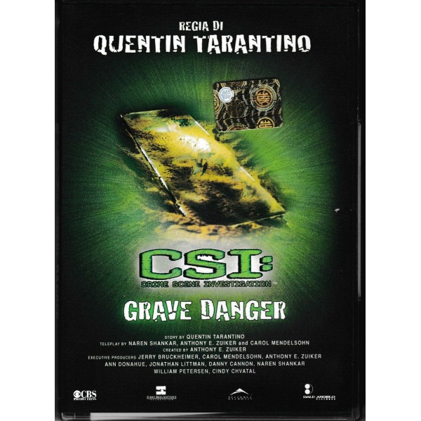 DVD CSI GRAVE DANGER EDITORIALE