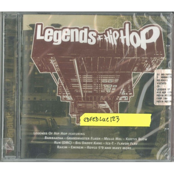 CD LEGENDS OF HIPHOP 8019256009271