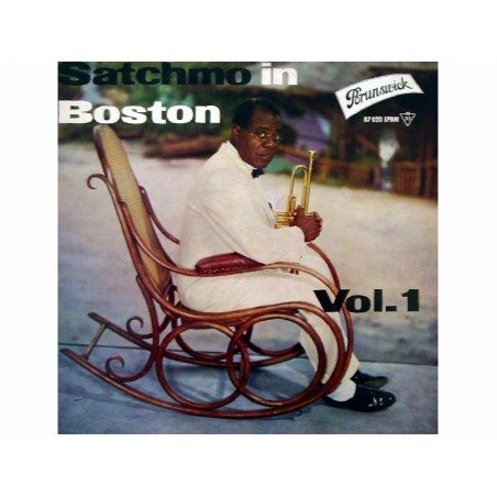 LP LOUIS ARMSTRONG SATCHMO IN BOSTON VOL 1 E VOL 2