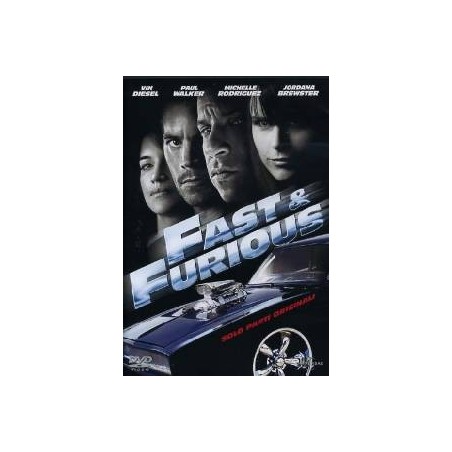 DVD FAST & FURIOUS SOLO PARTI ORIGINALI