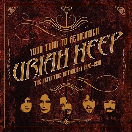 CD URIAH HEEP YOUR TOUR TO REMEMBER THE DEFINITIVE ANTHOLOGY 1970- 1990 4050538176827